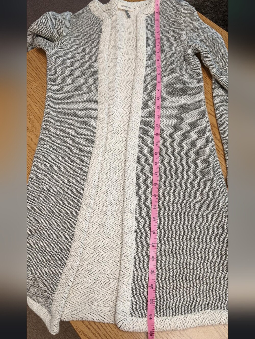 Amour Vert Clemence Organic Cotton Open Cardigan - Picture 11 of 12